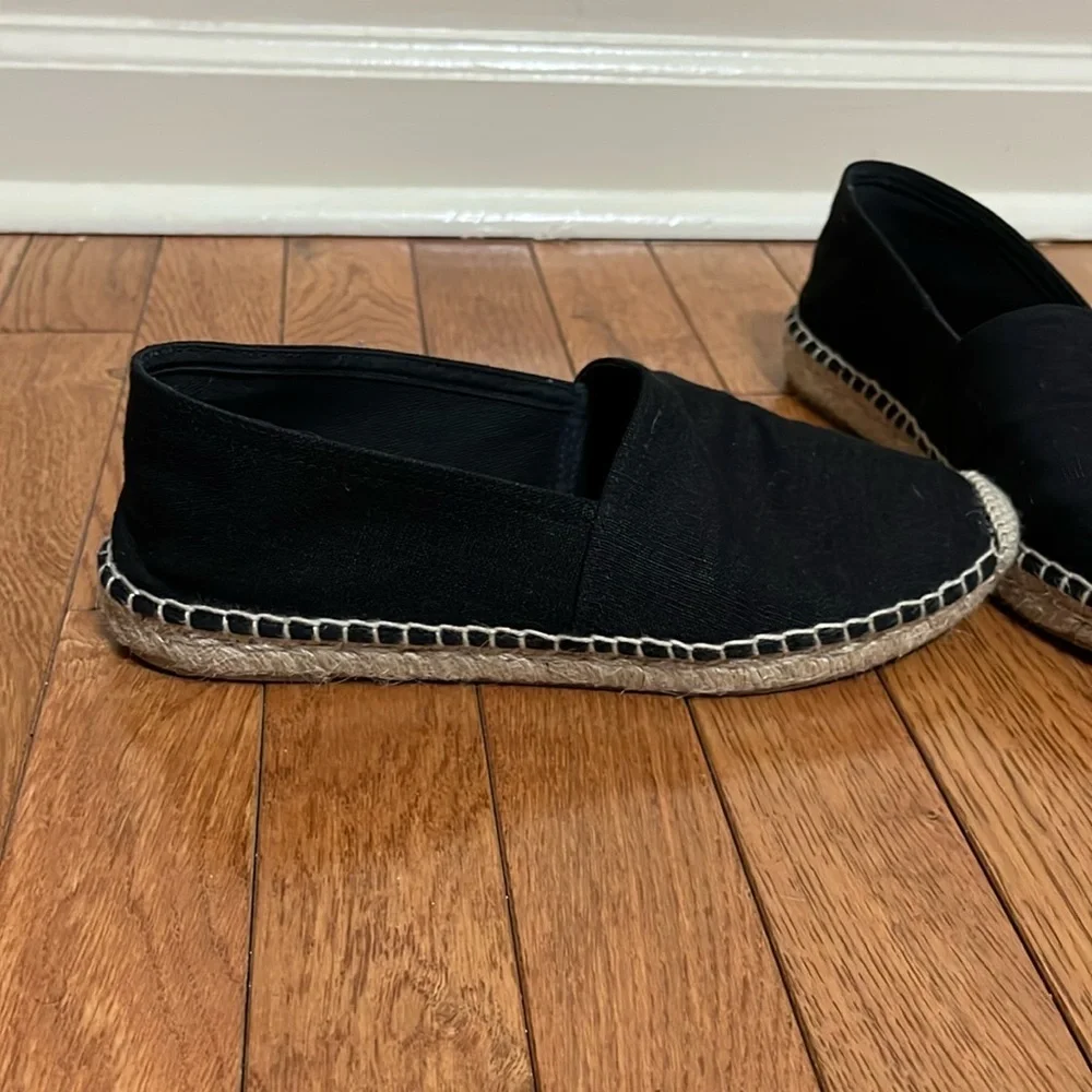 J. Crew Made in Spain Espadrille Flats in Linen 7.5 - Picture 3 of 8